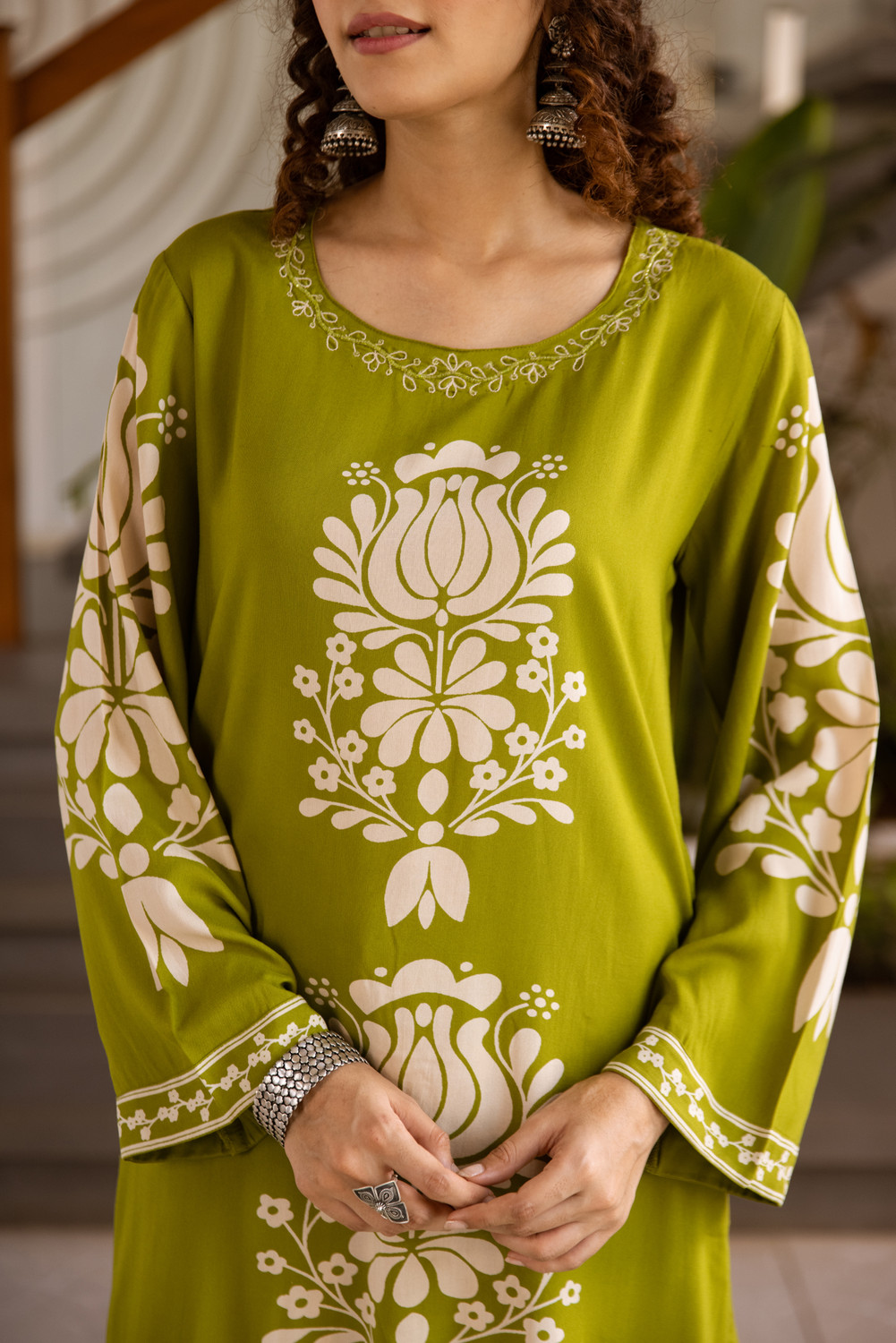 Image of Nehamta Women Kurta Palazzo Set
