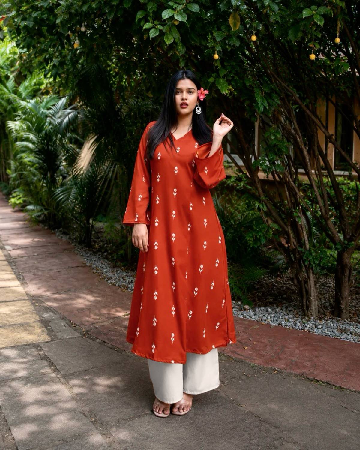 SEAKART Women Kurta Palazzo Set - Image 1