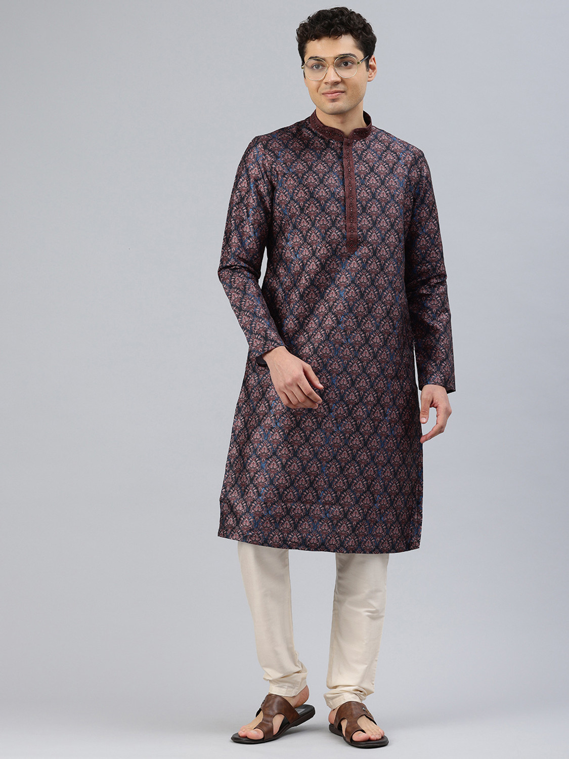 Image of Manthan Men Kurta Pyjama Set