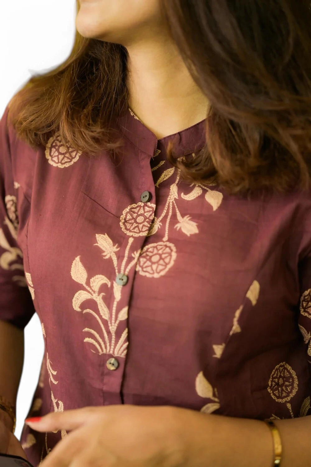 Image of BohoVastra Women Kurta Palazzo Set