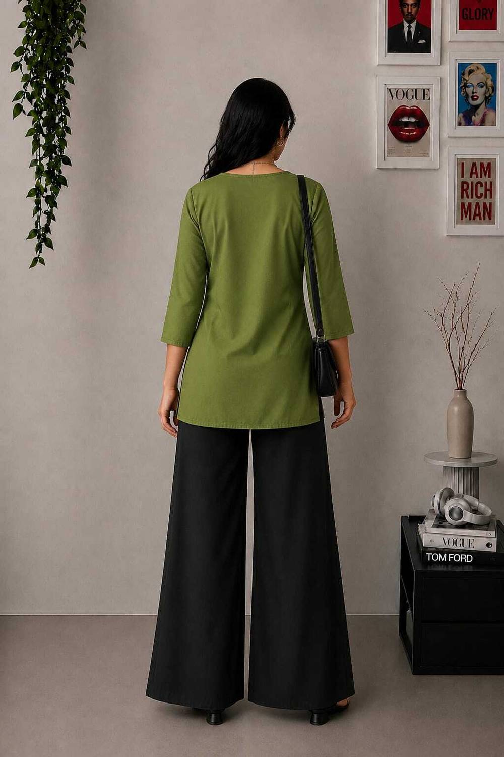 THE ZAYRANG Women Kurta Palazzo Set - Image 2