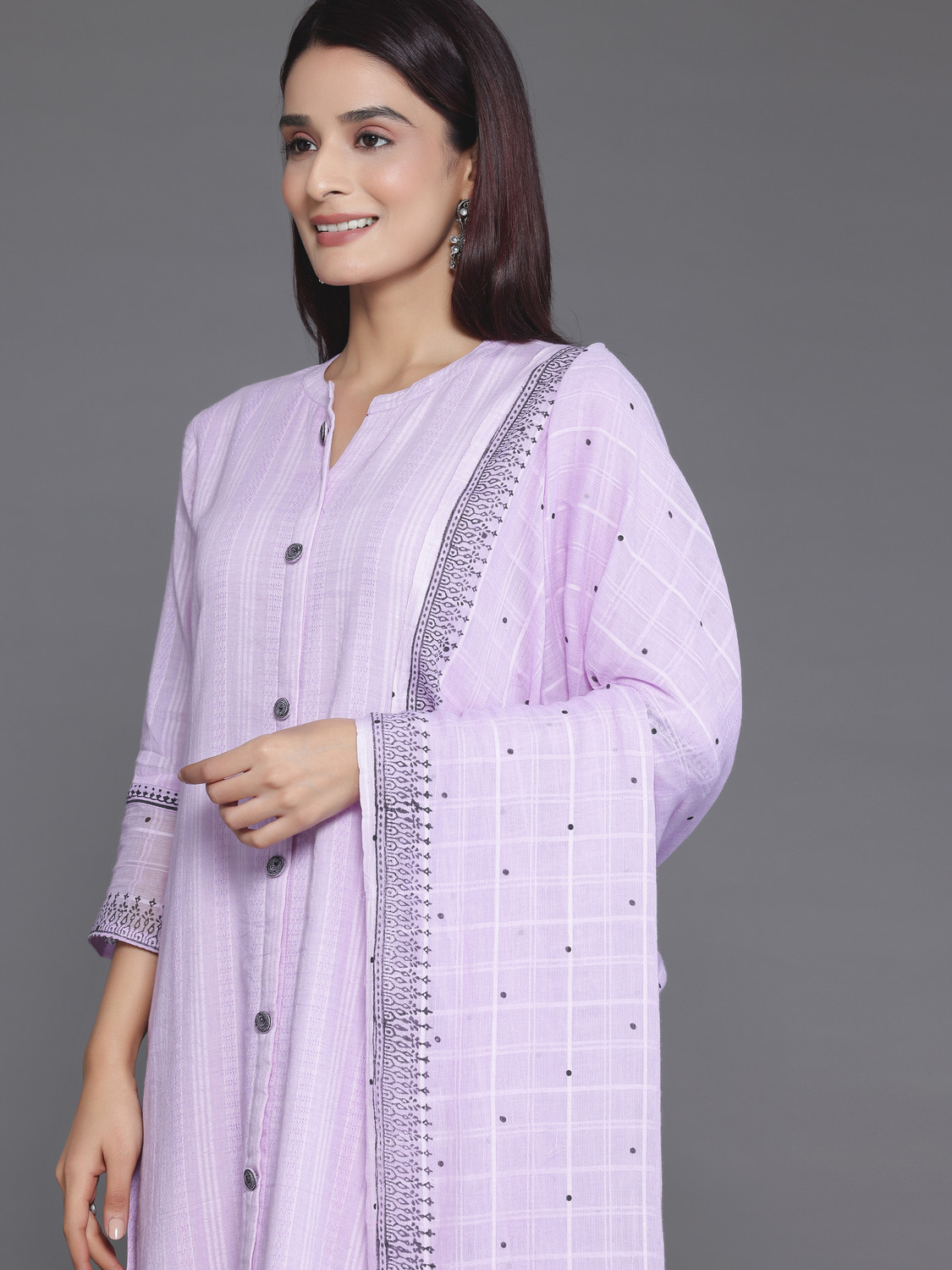 Image of LIBAS Women Kurta Pant Dupatta Set