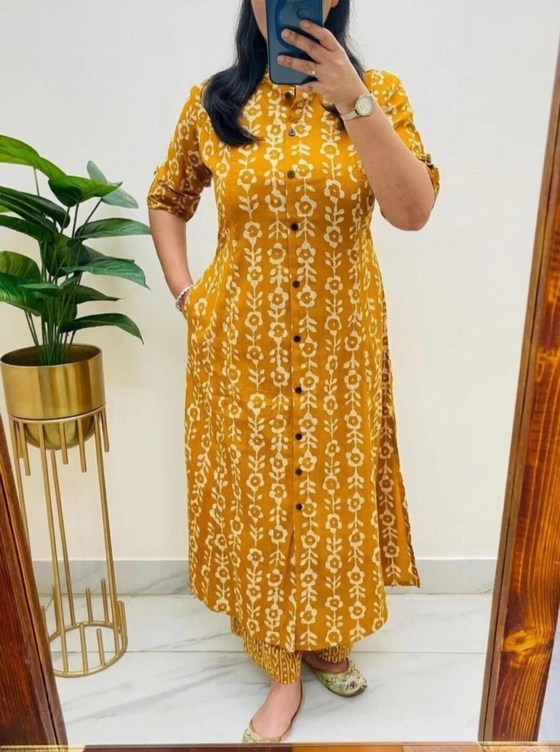 Image of Echa Fab Women Kurta Pant Set