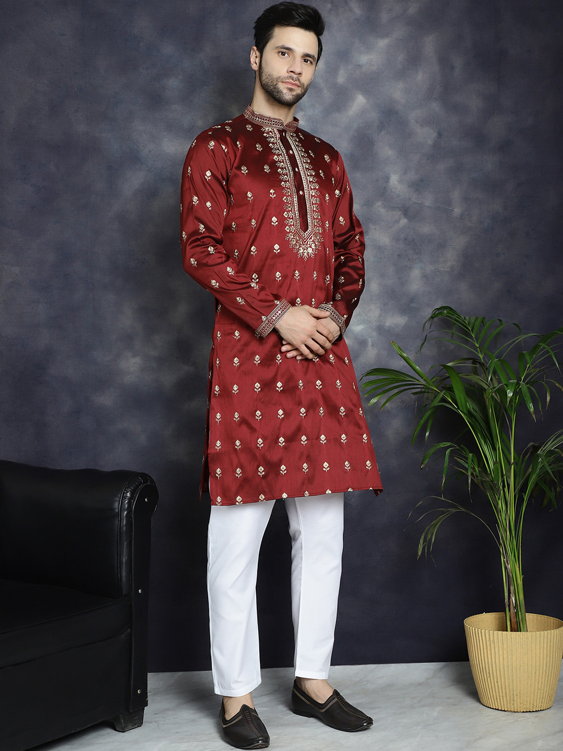 Image of Jompers Men Kurta Pyjama Set