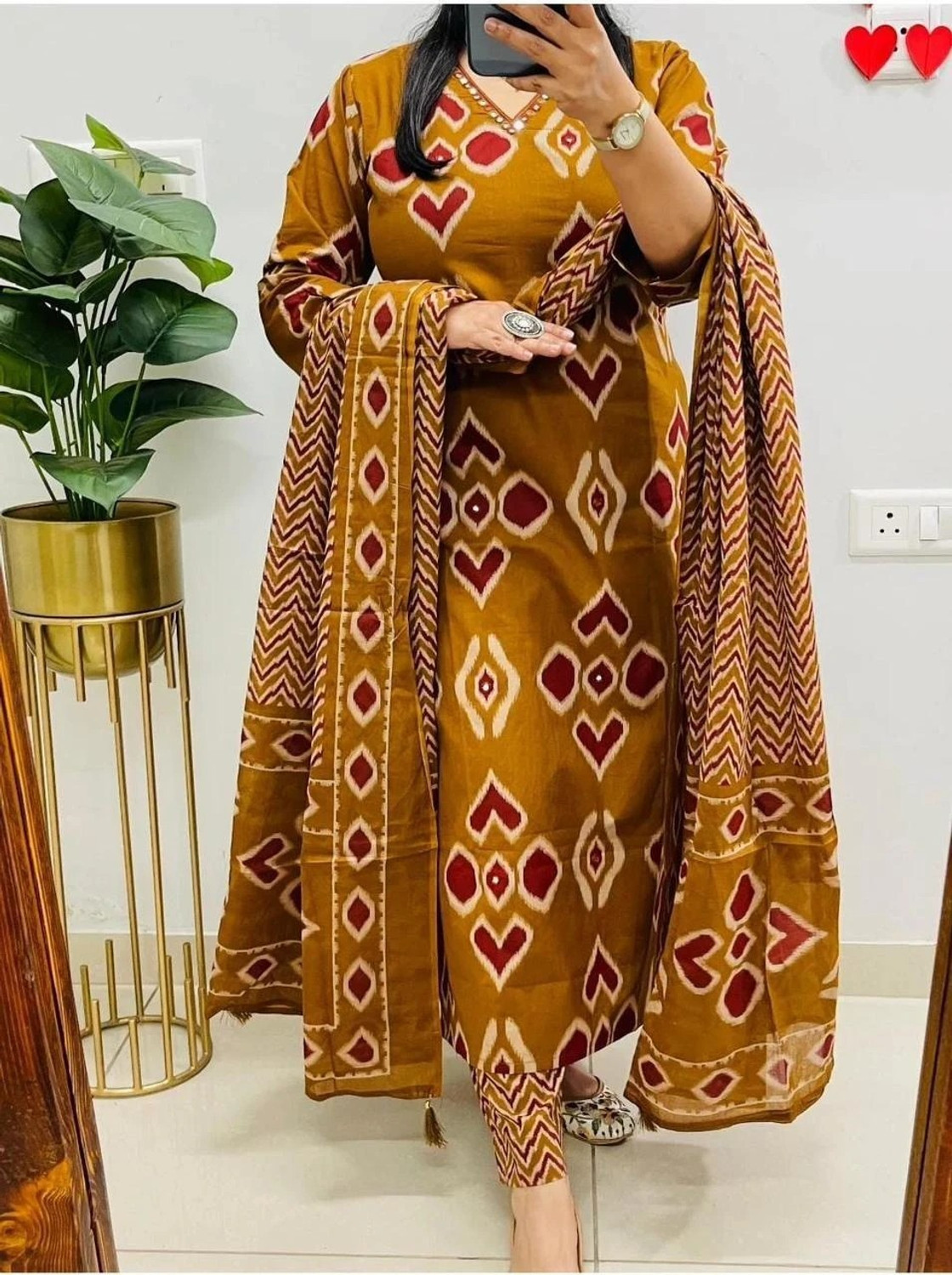 Image of Devastri Women Kurta Pant Dupatta Set
