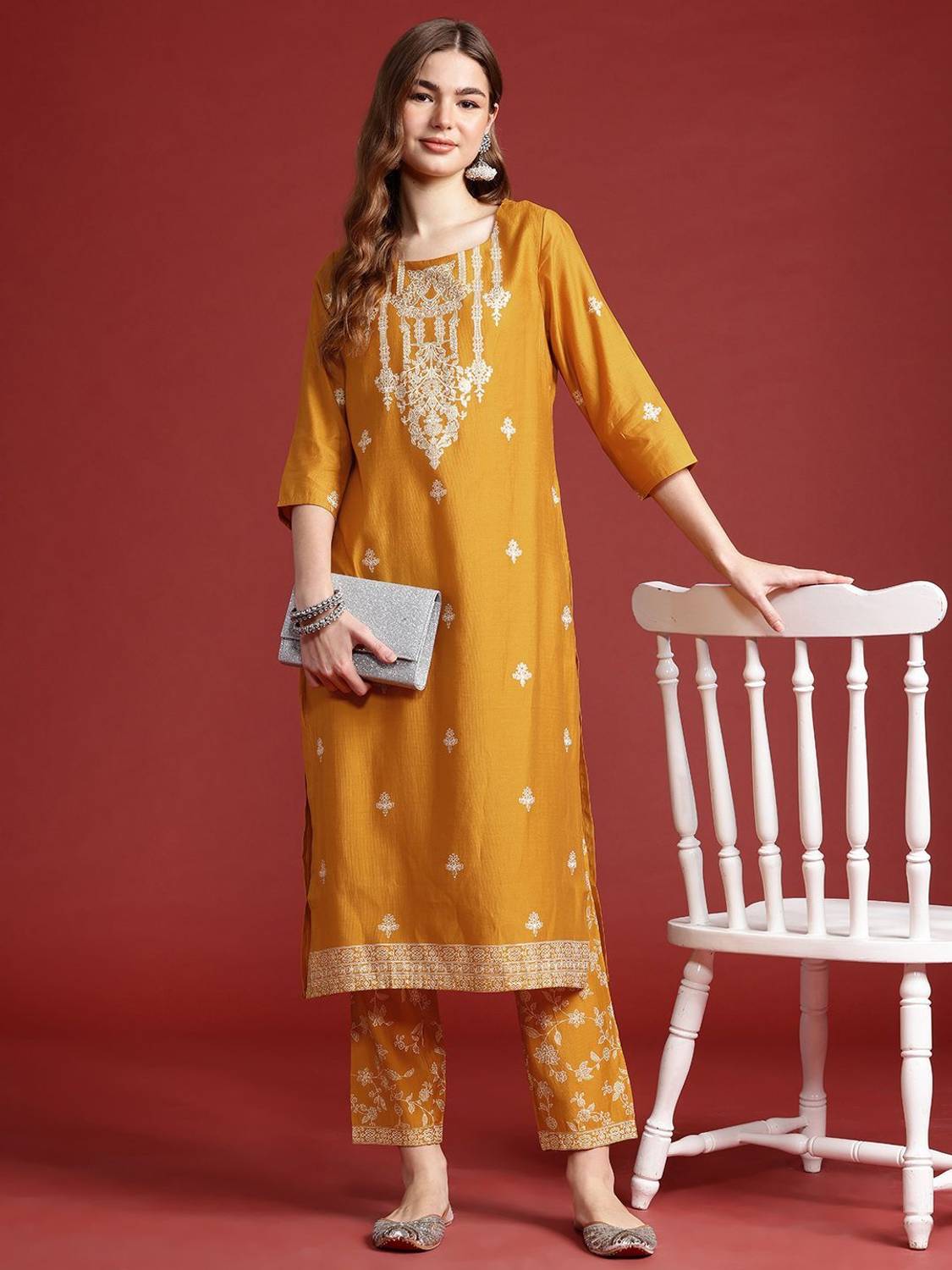 ANOUK Women Kurta Pant Set