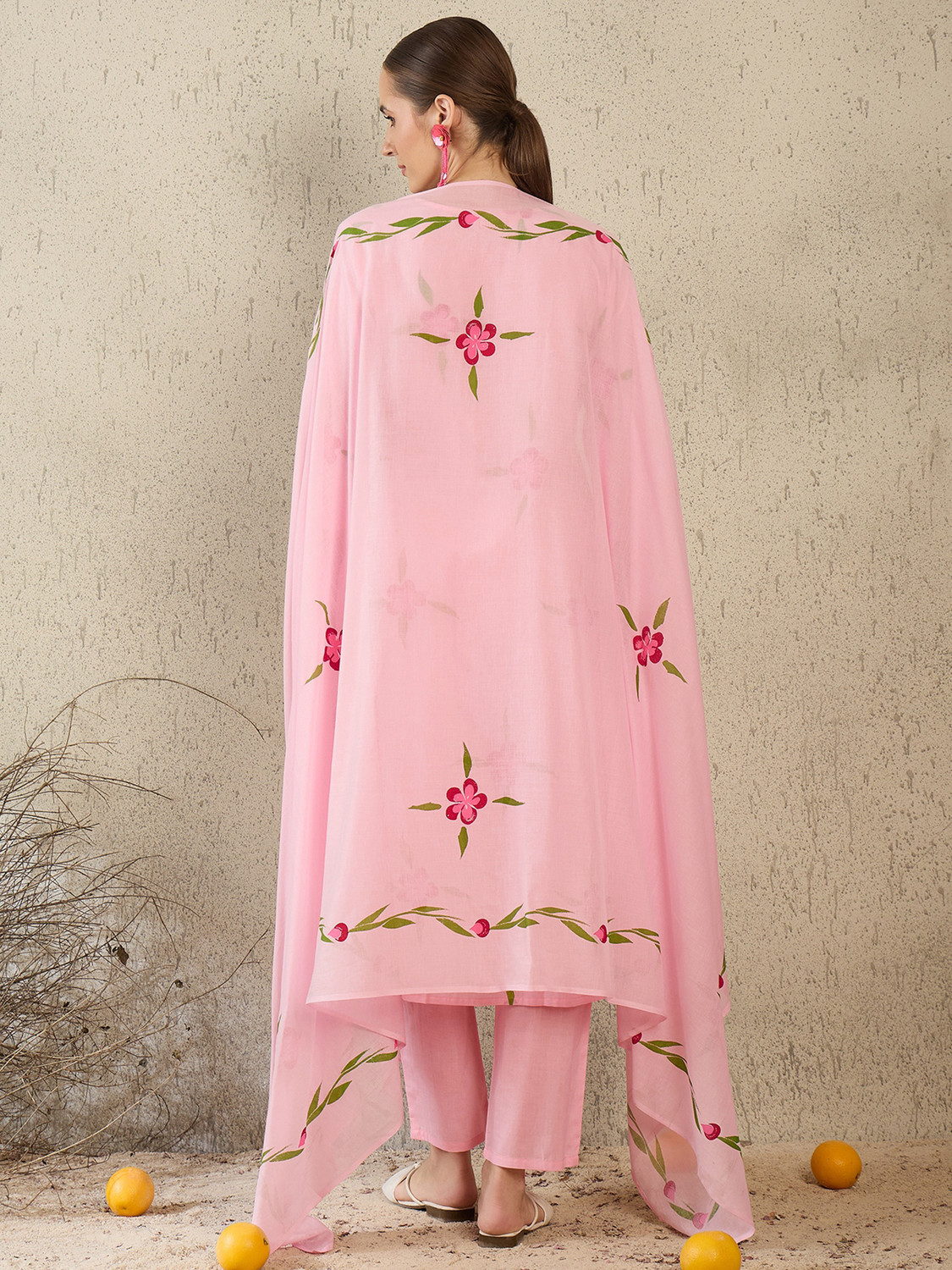 Image of Indo Era Women Kurta Pant Dupatta Set