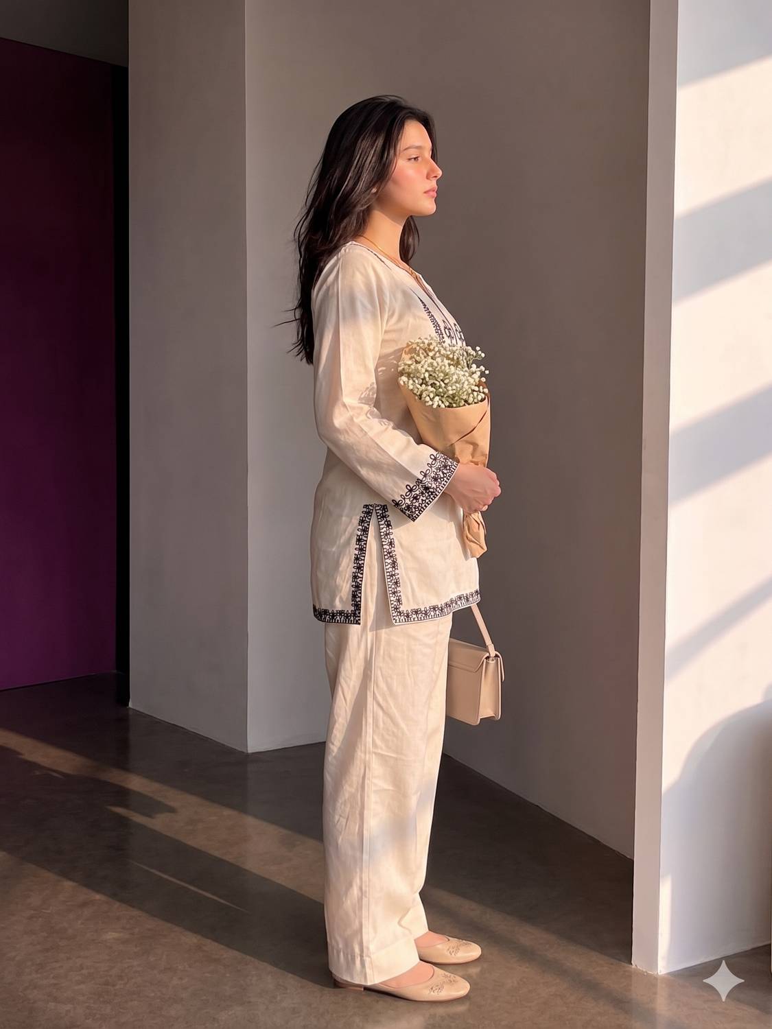 FABHUMAN Women Kurta Pant Set - Image 3