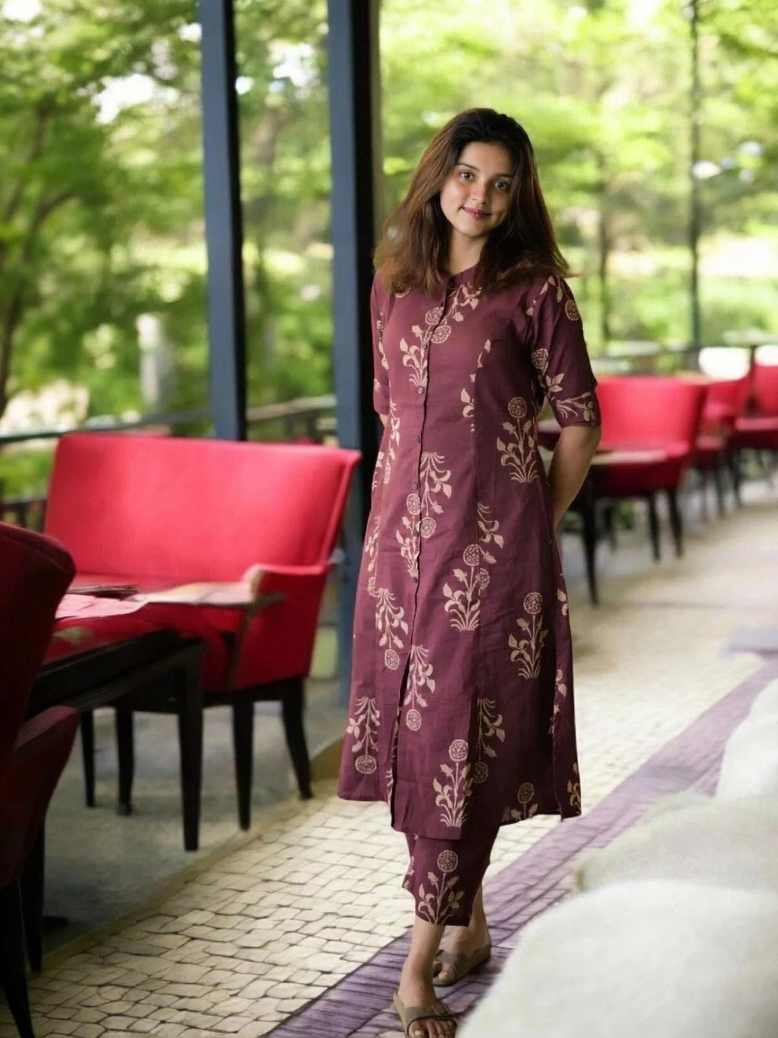 Image of Galbaliya Women Kurta Pant Set