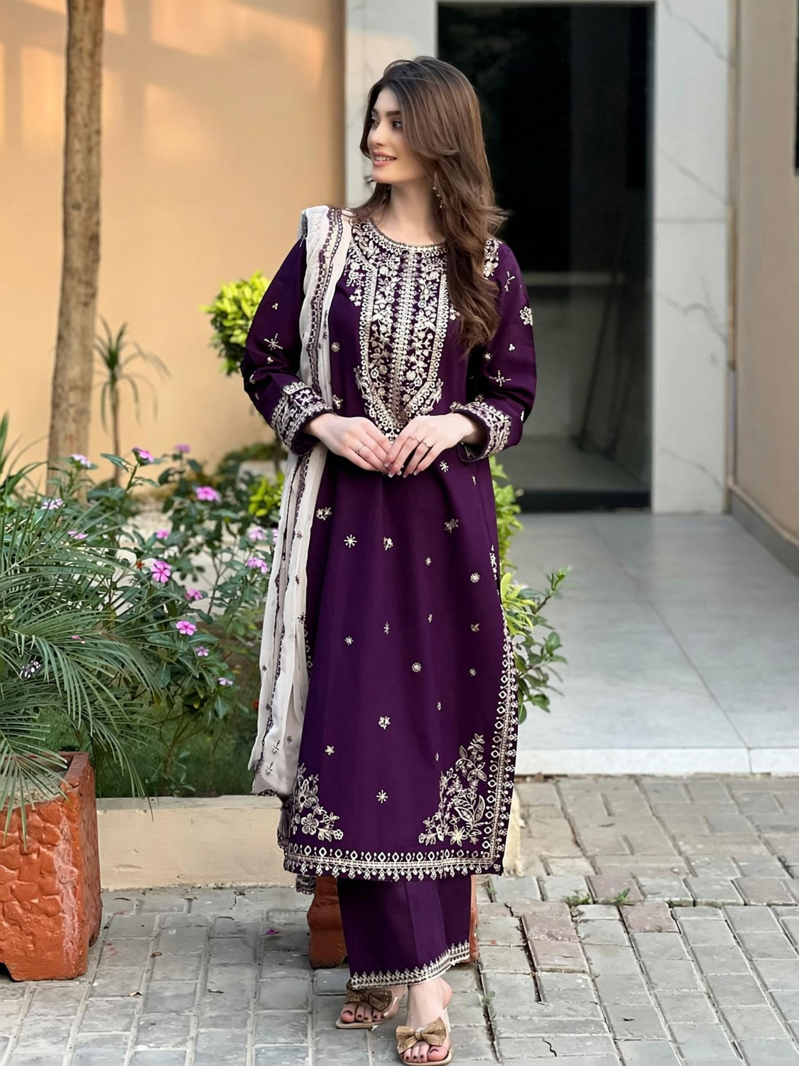 Kedar Fab Women Kurta Pant Dupatta Set