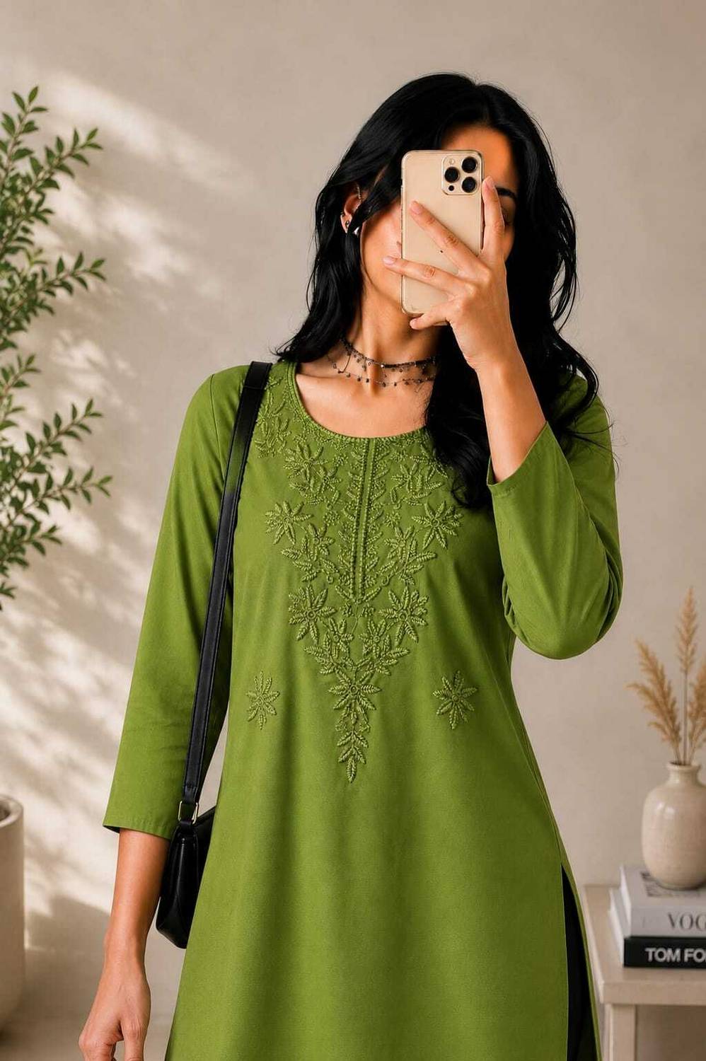 THE ZAYRANG Women Kurta Palazzo Set - Image 3