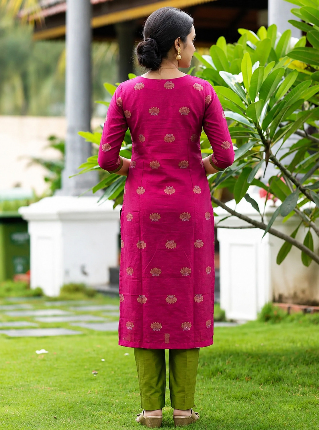 Image of CALLME TEXTILE & DESIGN Women Kurta Pant Dupatta Set