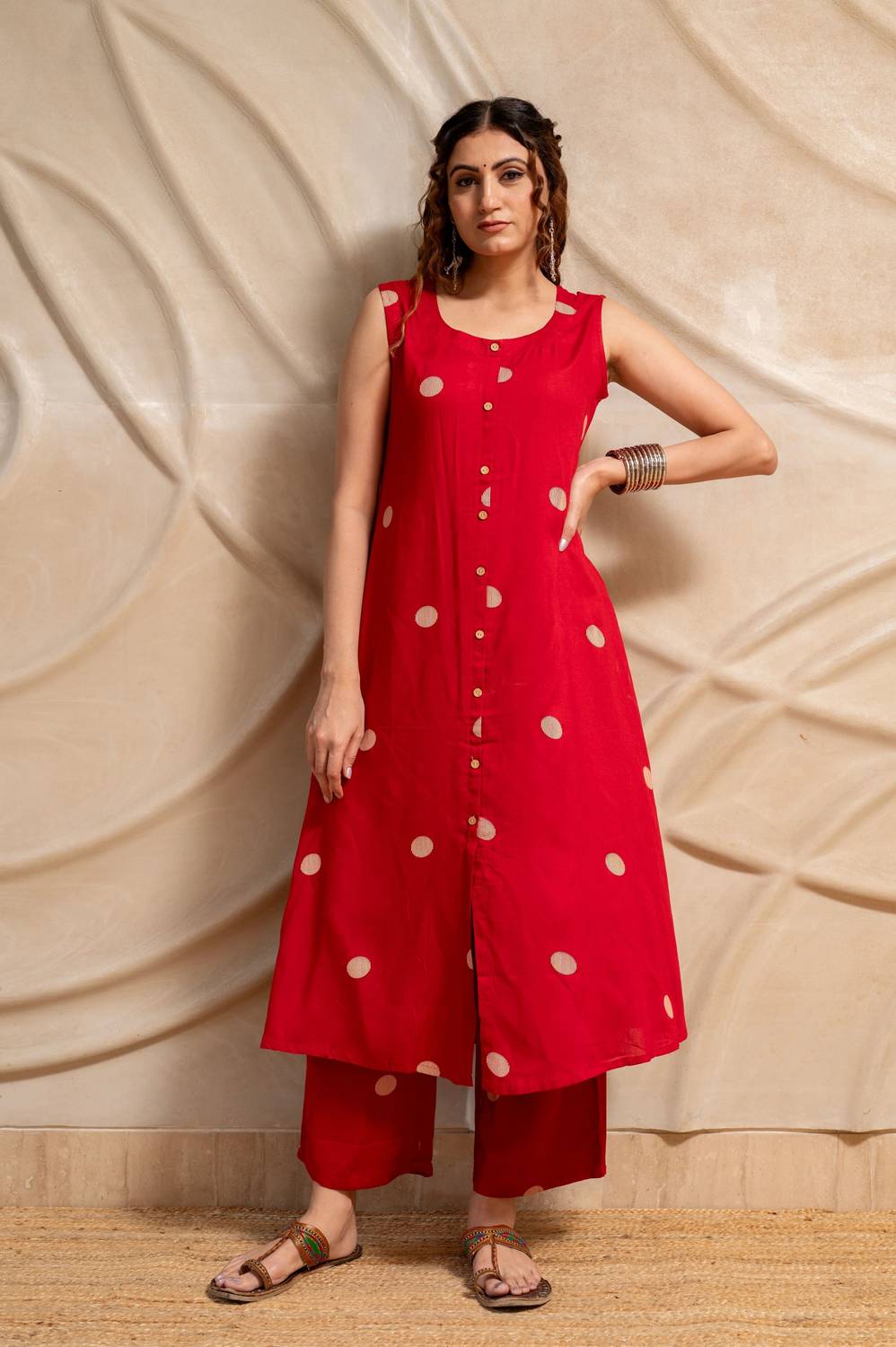 iEthniya Women Kurti Palazzo Set