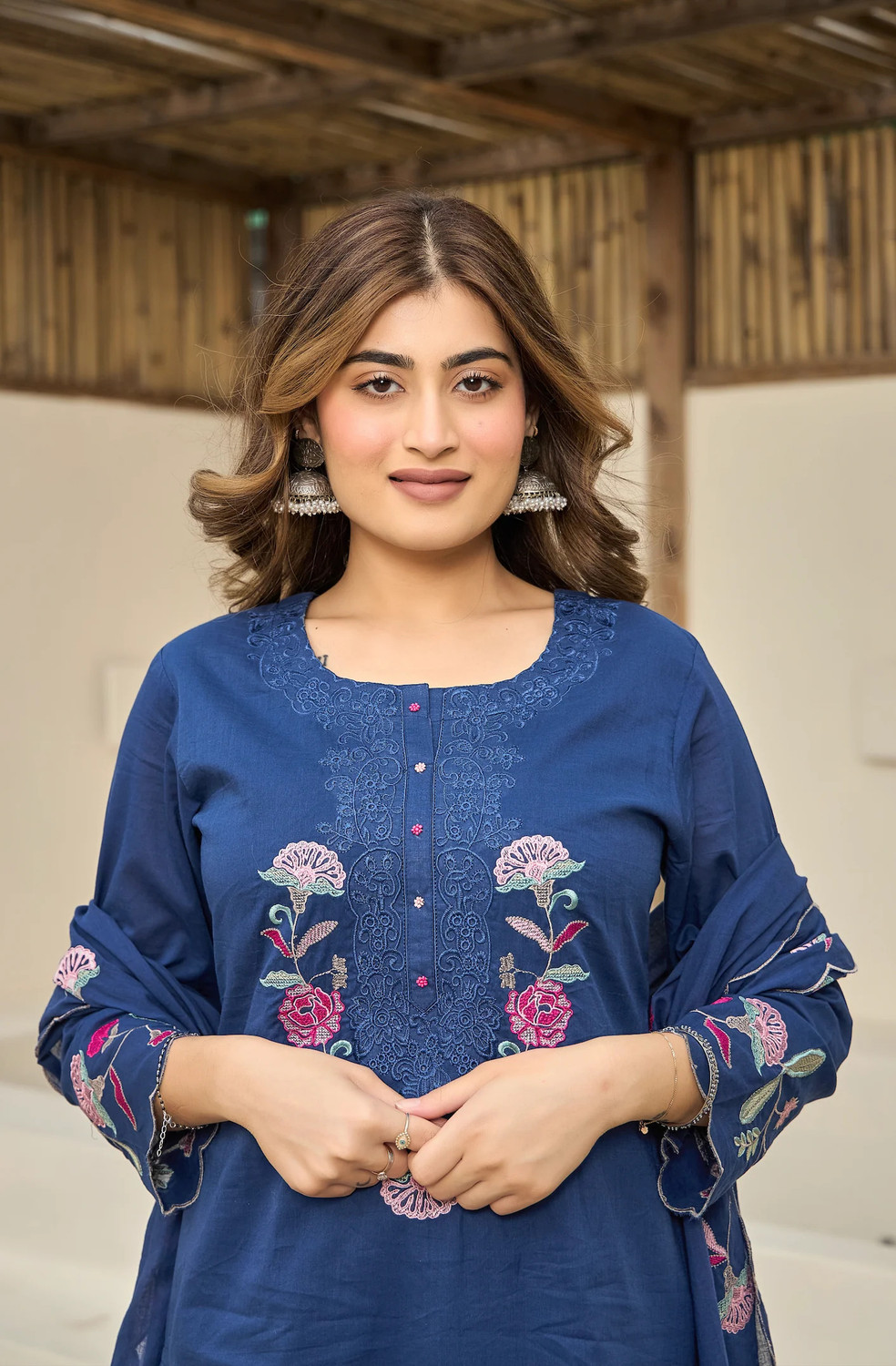 Image of Surora Ethnic Wear Women Kurta Pant Dupatta Set