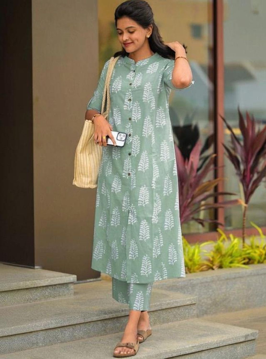 Image of RUBIZA Women Kurti Pant Set