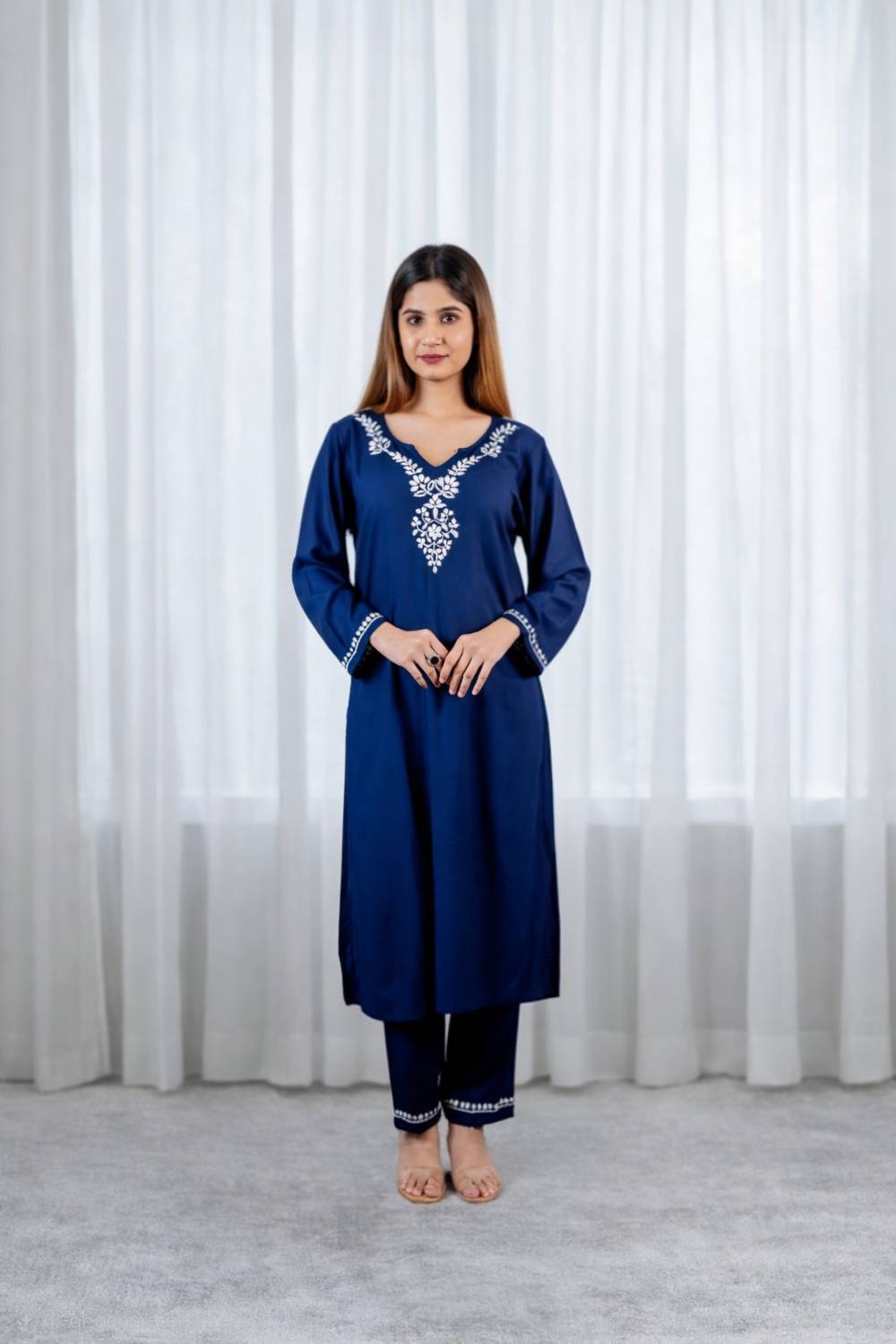 Ajantatextile Women Kurta Pant Set