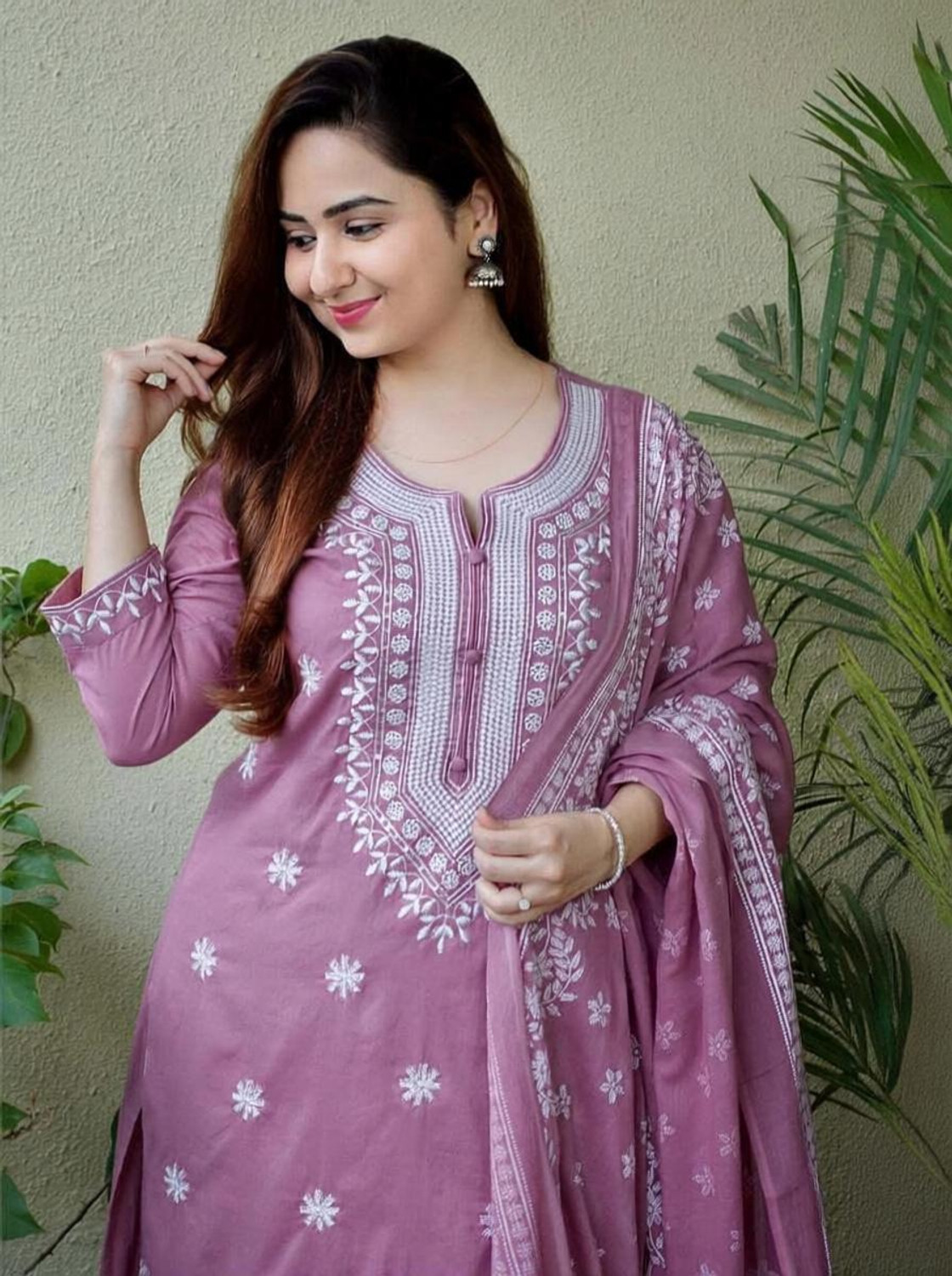 Image of Styleblisse Women Kurta Pant Dupatta Set
