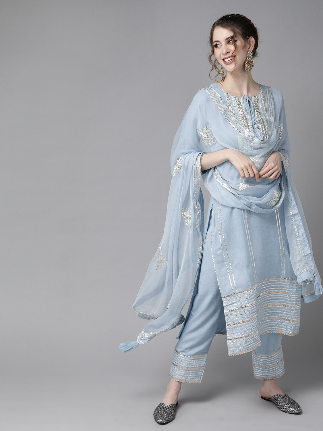 Image of Ishin Women Kurta Pant Set