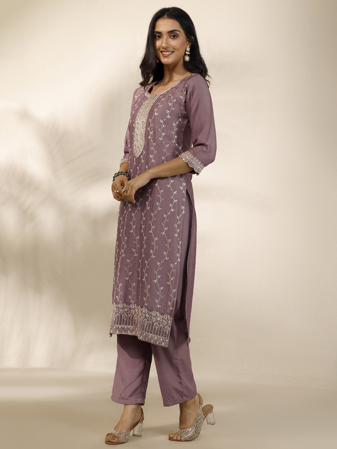 Image of LIBAS Women Kurta Pant Dupatta Set