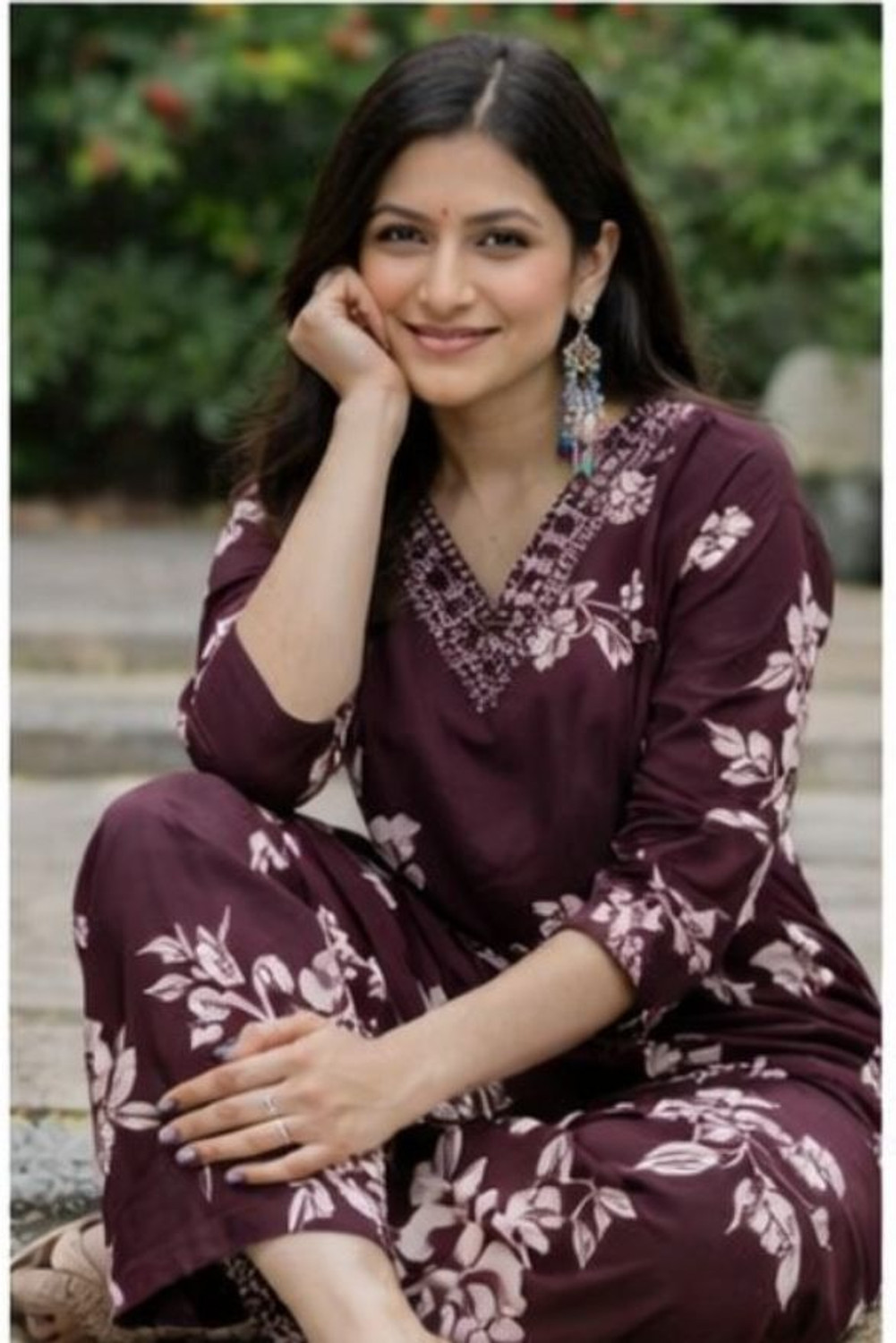 Image of PRISCA Women Kurta Pant Set