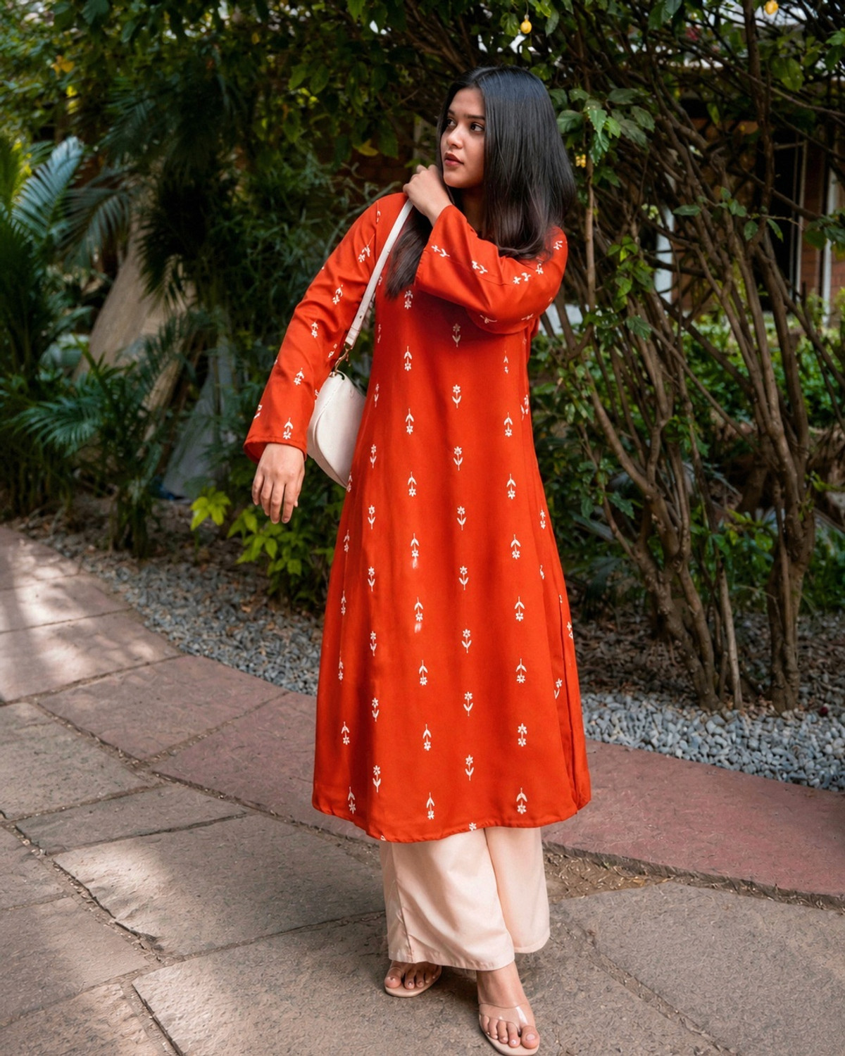 Image of Stylum Women Kurta Palazzo Set