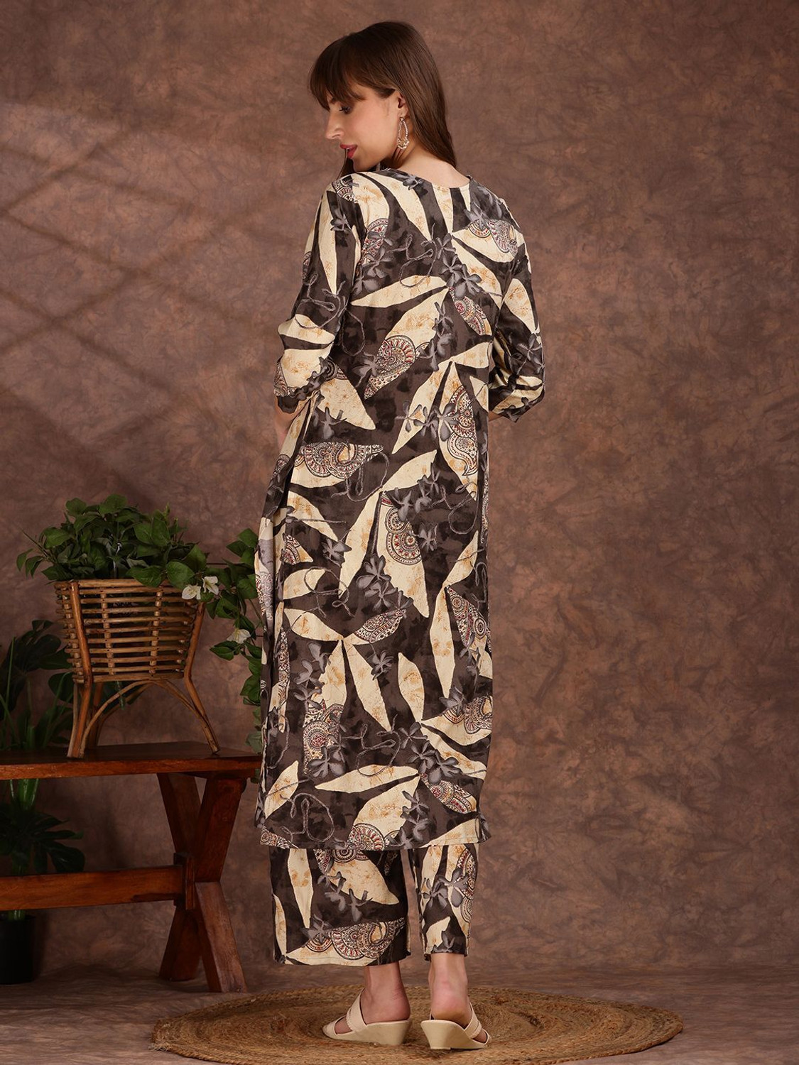Image of berrylicious Women Kurta Palazzo Set