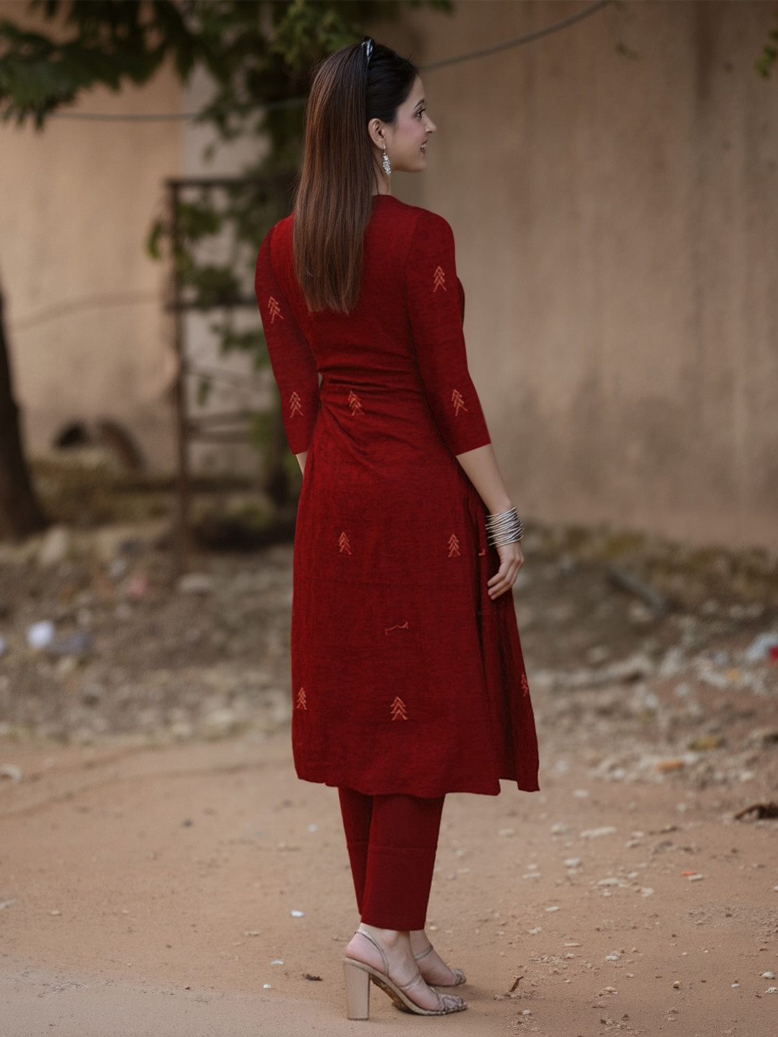 Image of Tasrika Women Kurta Pant Dupatta Set