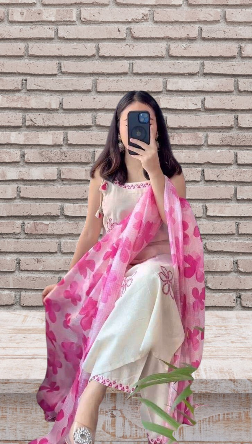 Image of sp enterprise Women Kurta Pant Dupatta Set