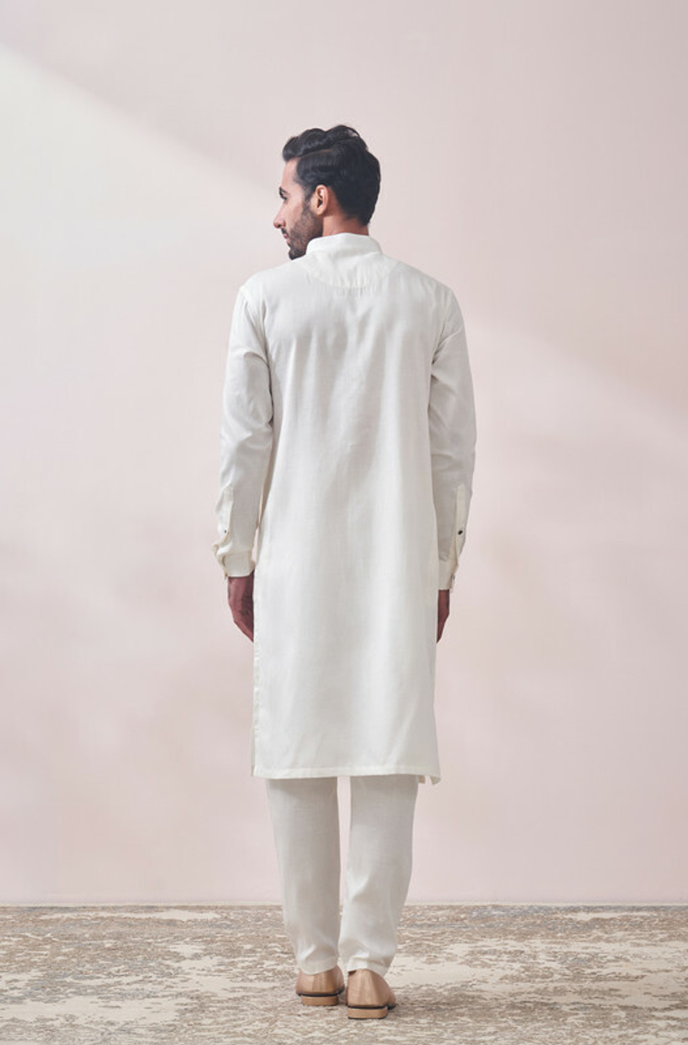 Image of MANYAVAR Men Kurta Pyjama Set