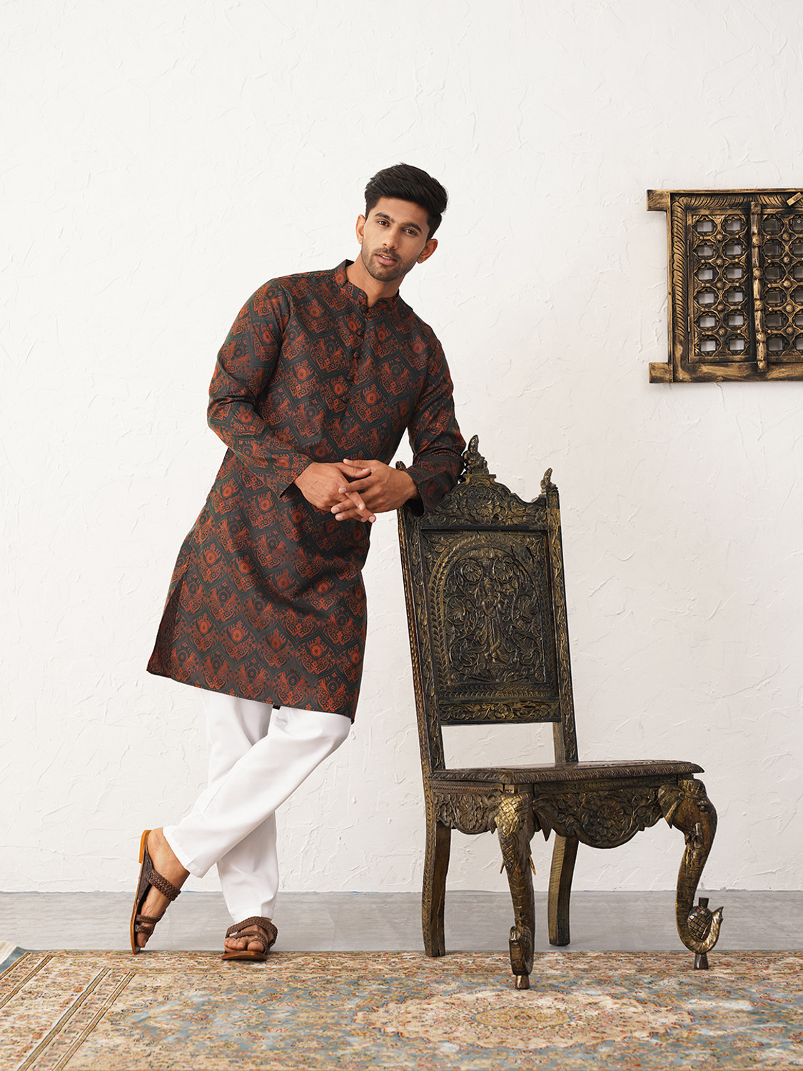 Image of Jompers Men Kurta Pyjama Set