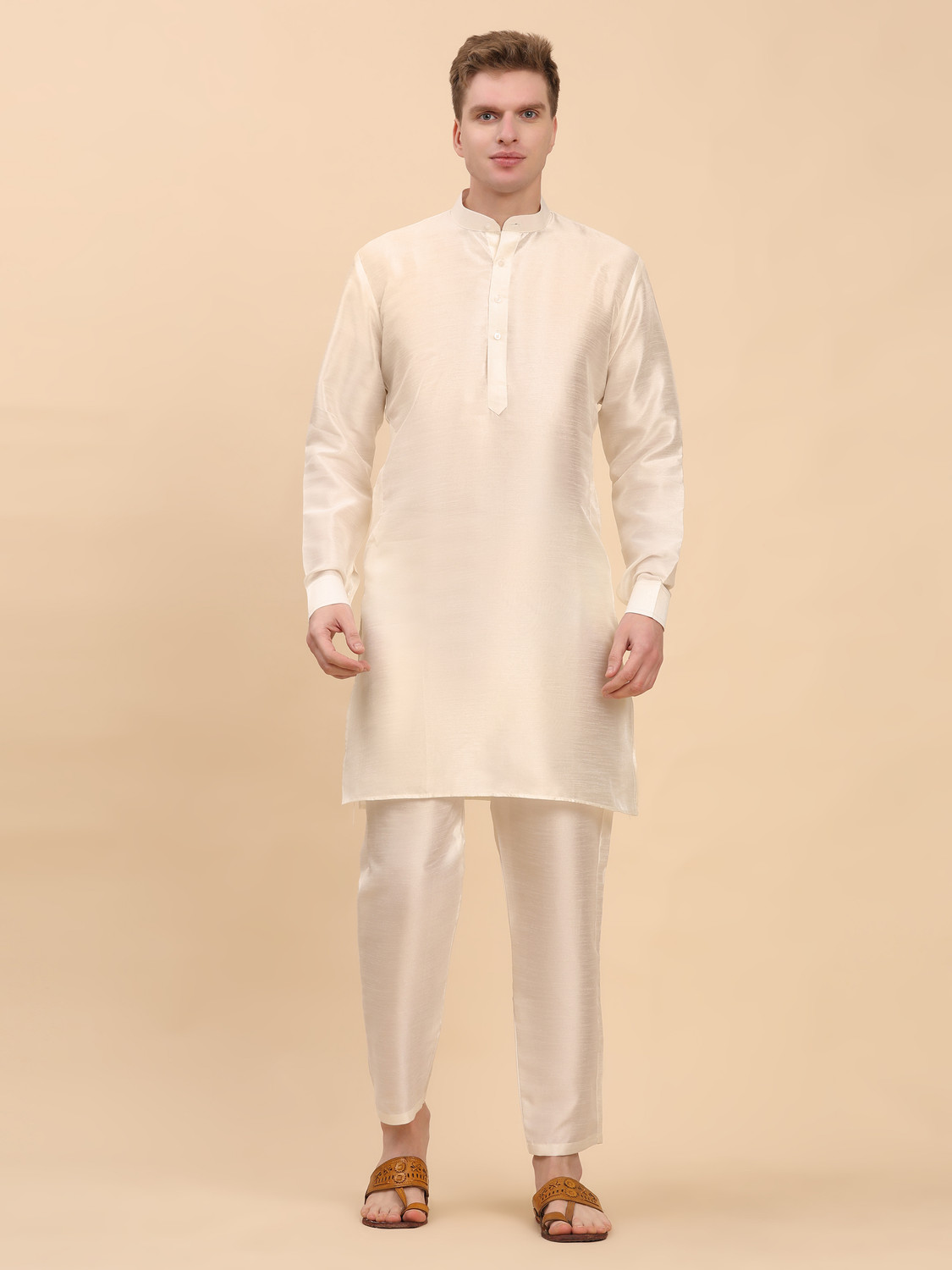 Image of PRO ETHIC Men Kurta Pant Ethnic Jacket Set
