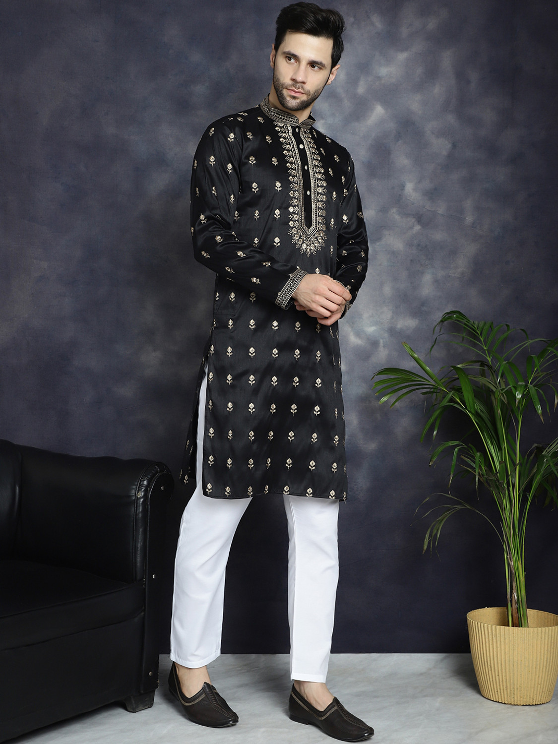 Image of Jompers Men Kurta Pyjama Set