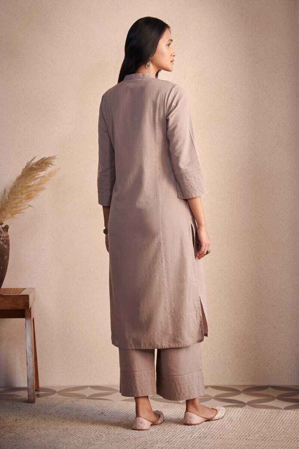 Image of JKanji Women Kurta Palazzo Dupatta Set