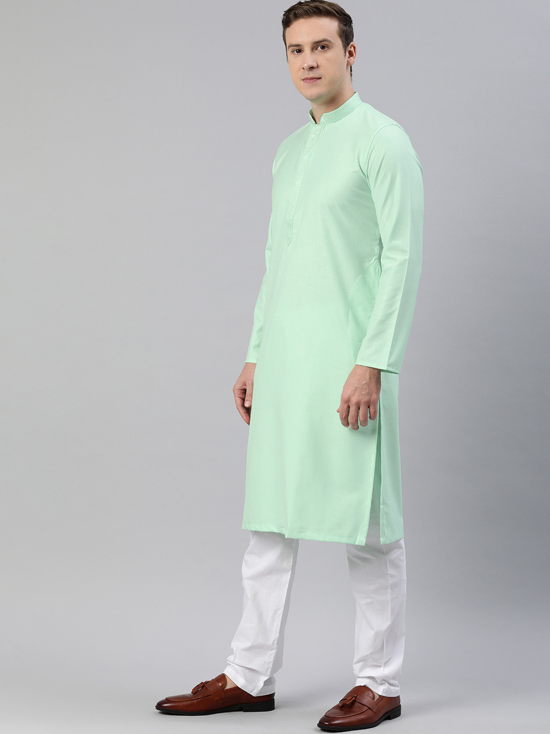 Image of Manthan Men Kurta Pyjama Set