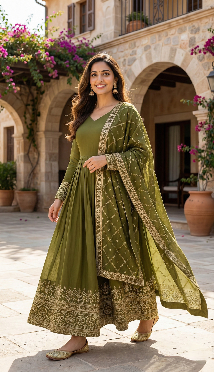 Image of New Ethnic 4 You Women Kurta Dupatta Set