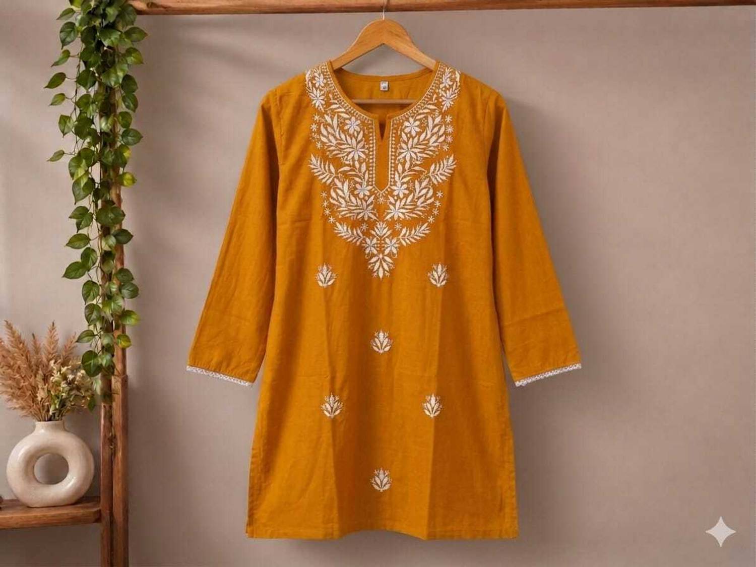 Ethnorio Women Kurti Palazzo Set - Image 3