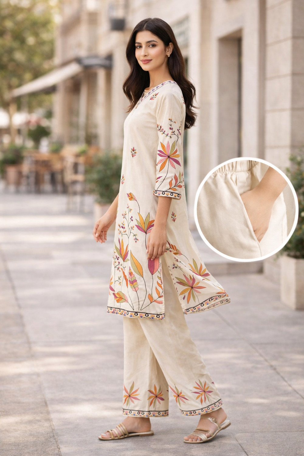 Image of kilup fashion Women Kurta Palazzo Set