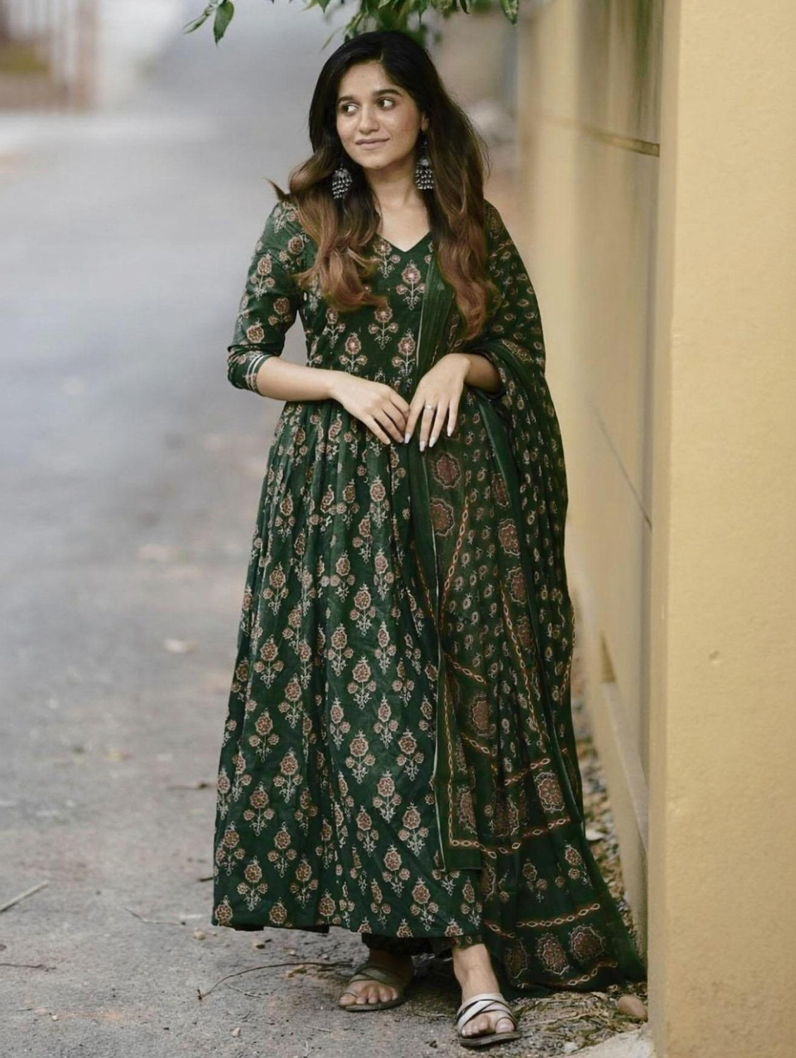 Image of GIGA Women Kurta Pant Dupatta Set