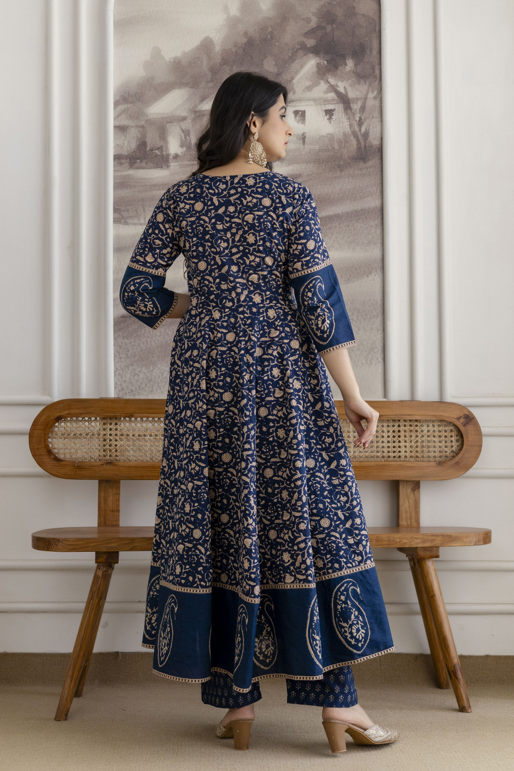 Image of berrylicious Women Kurta Pant Dupatta Set