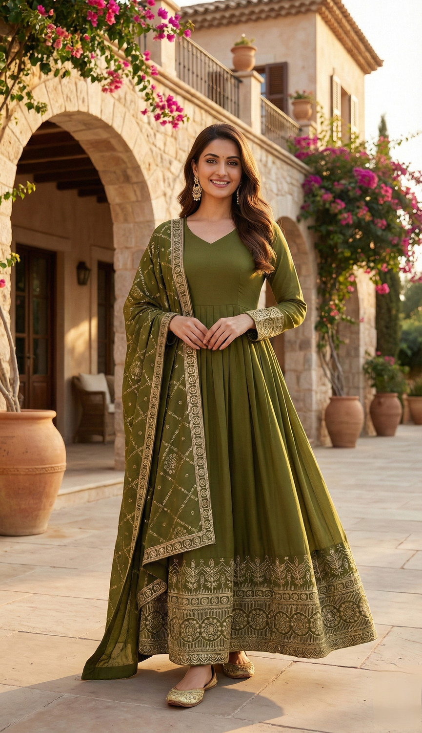 Image of New Ethnic 4 You Women Kurta Dupatta Set
