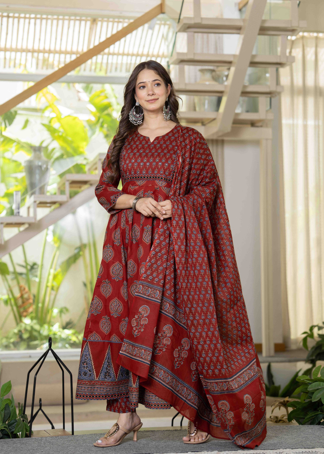 Image of Jaimini Women Kurta Pant Dupatta Set