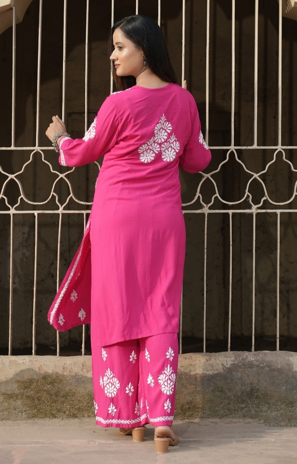 Image of Zaylee Women Kurti Palazzo Set