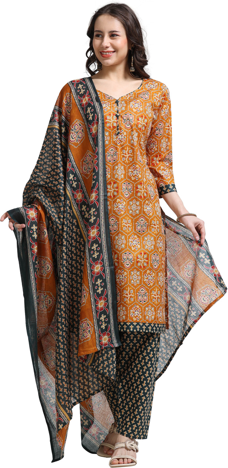 Image of Miraan Women Kurta Pant Dupatta Set