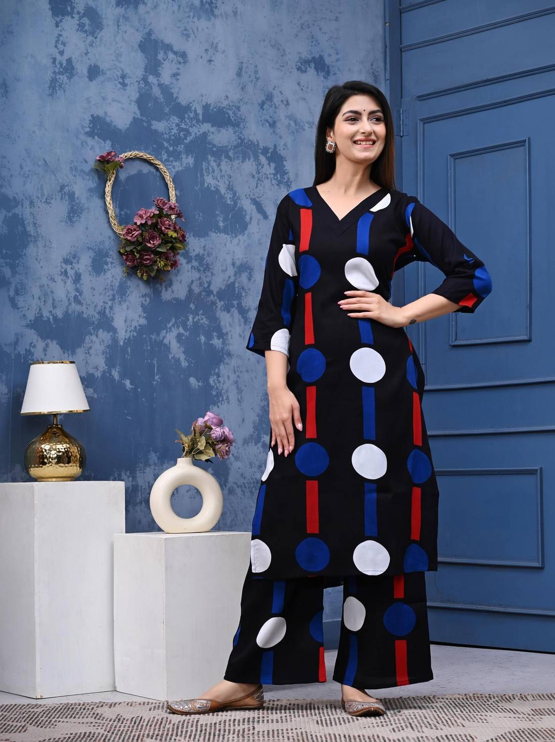 Dhibha Women Kurta Pant Set