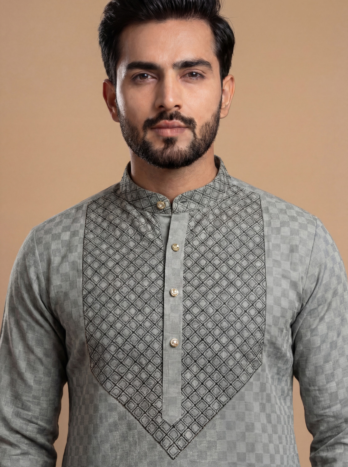 Image of Tibra Collection Men Kurta Pyjama Set