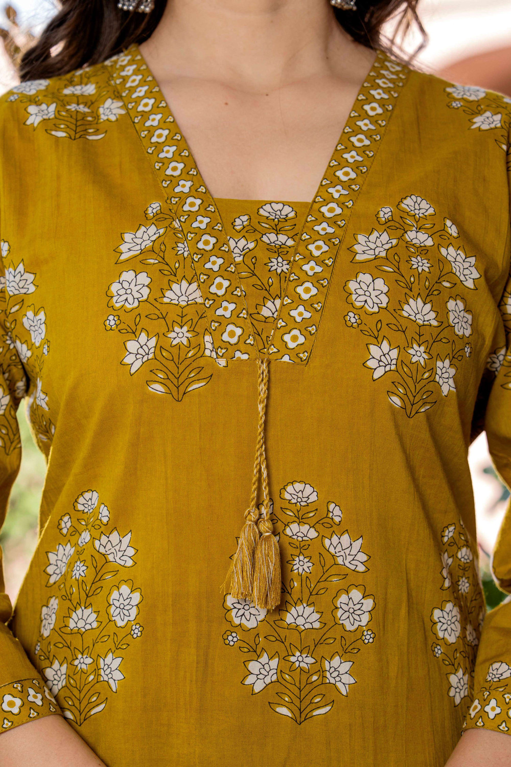 Image of GEKHA Women Kurta Pant Dupatta Set