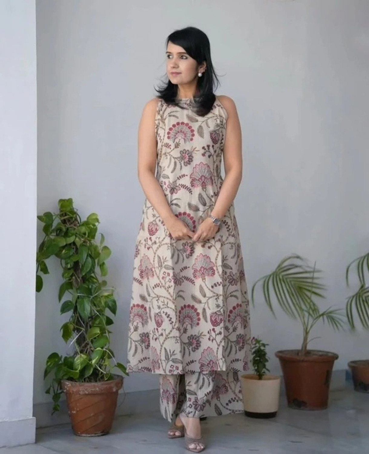 Image of KBZ Women Kurta Palazzo Set