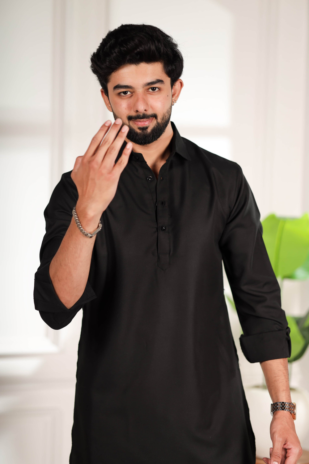 Image of Koshin Men Kurta Salwar Set