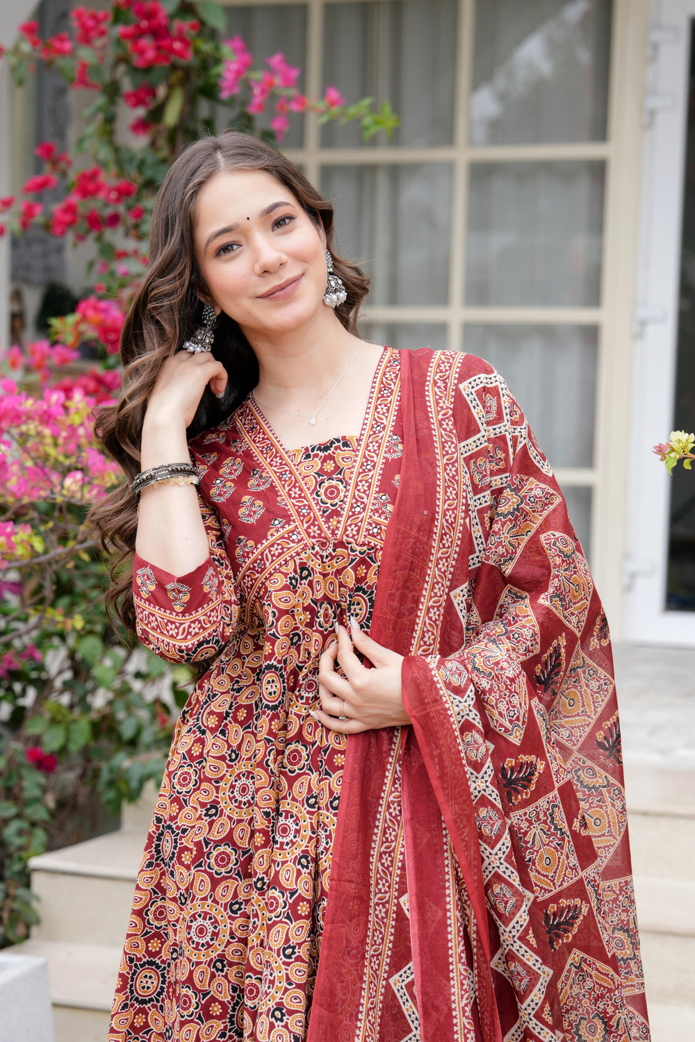 Image of DIORICA Women Kurta Pant Dupatta Set