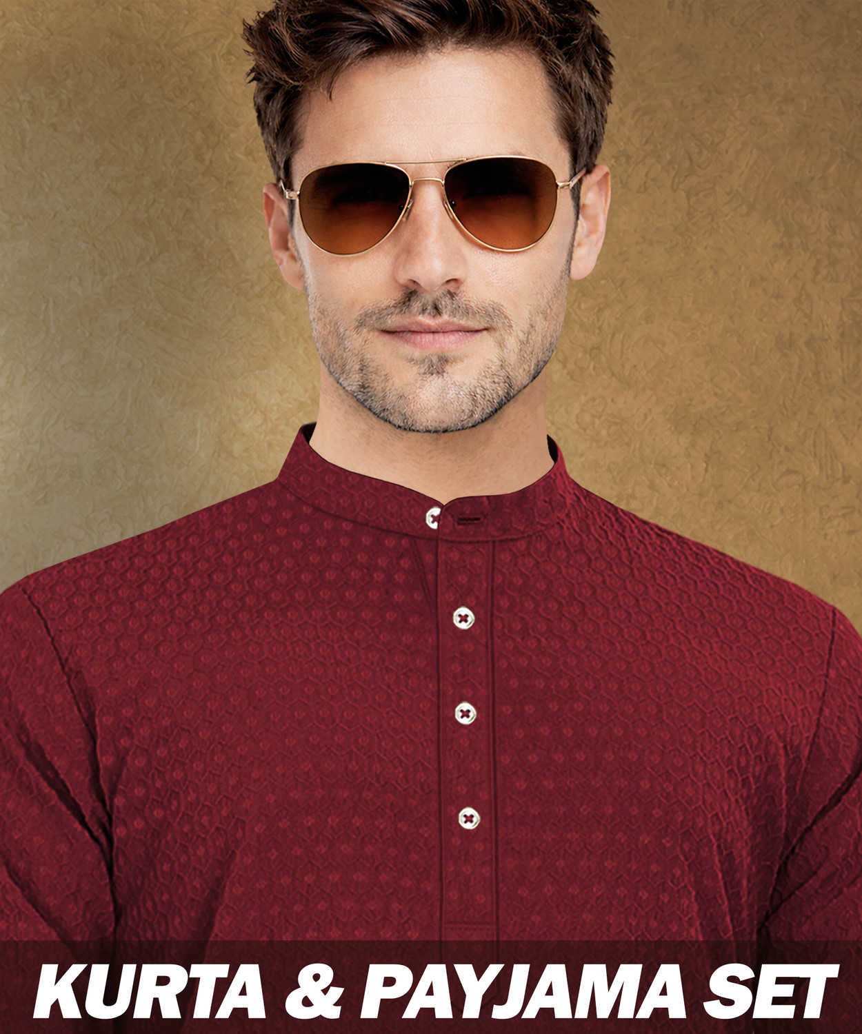 Image of VeBNoR Men Kurta Pyjama Set